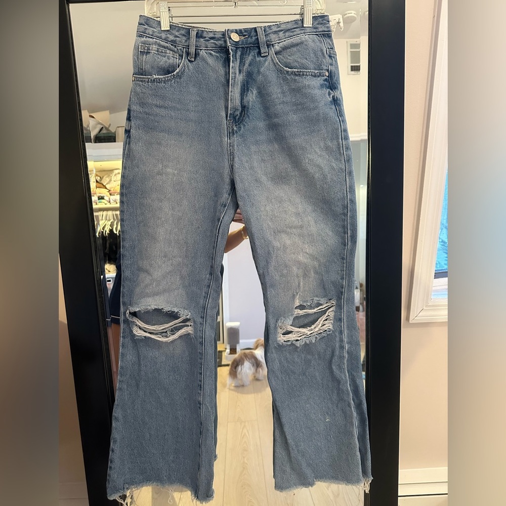 Vipones Jeans , high rise , light medium wash
